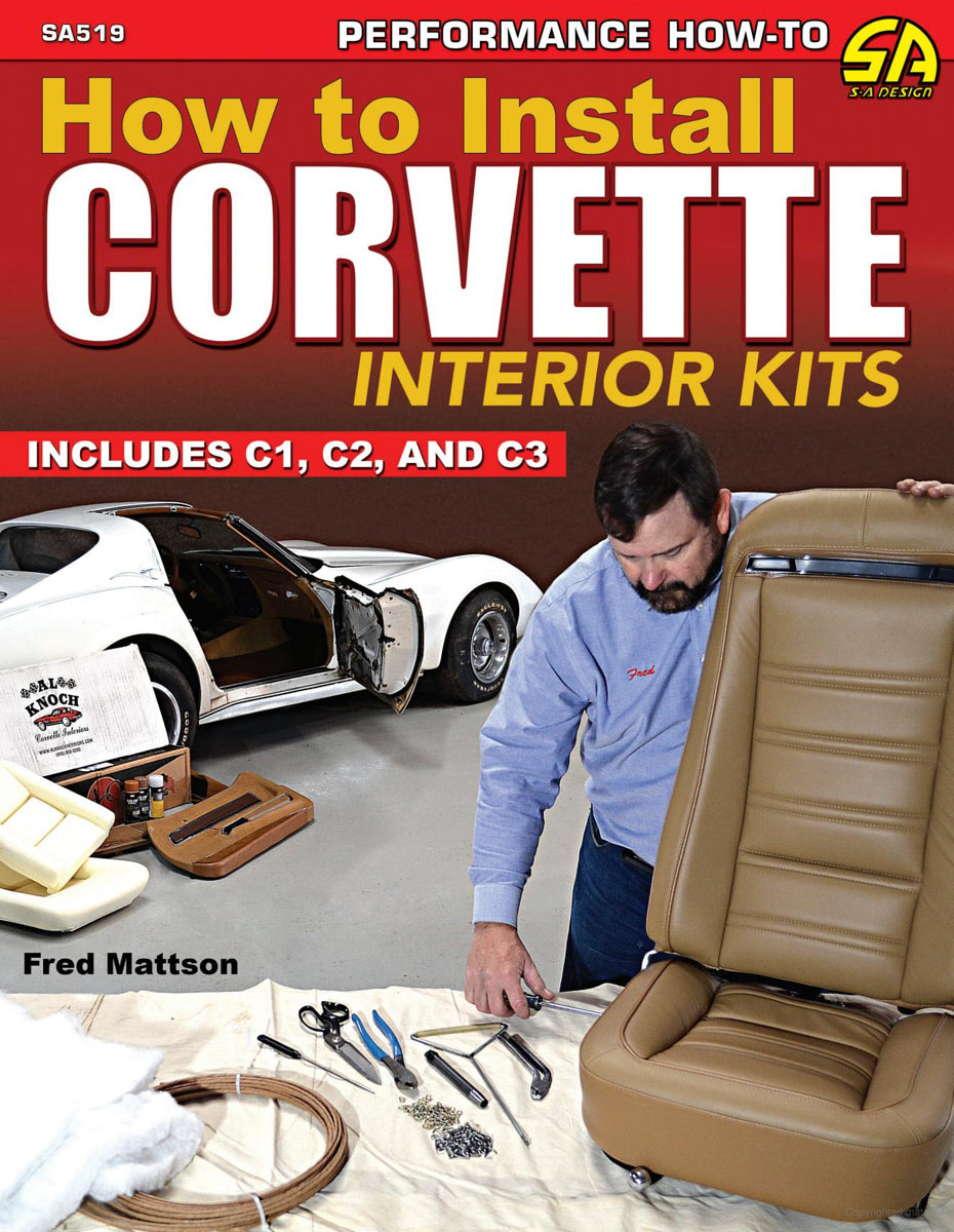 S-A Books How To Install Covette Interior MPN SABSA519 Corvette