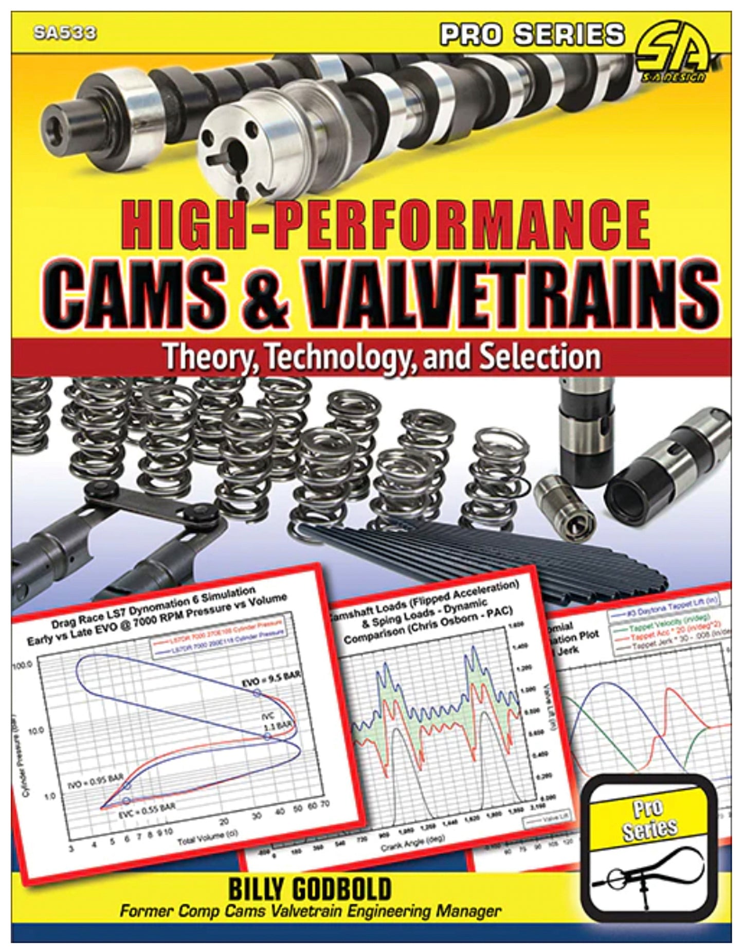 S-A Books High Performance Cams and Valvetrain MPN SABSA533