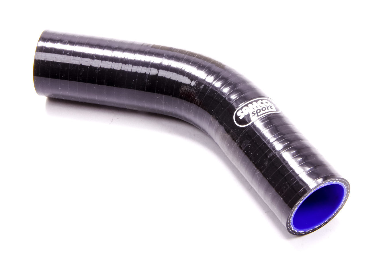 Samco Sport  1-1/2in 45Deg Elbow Hose Black  SAME4538BLACK