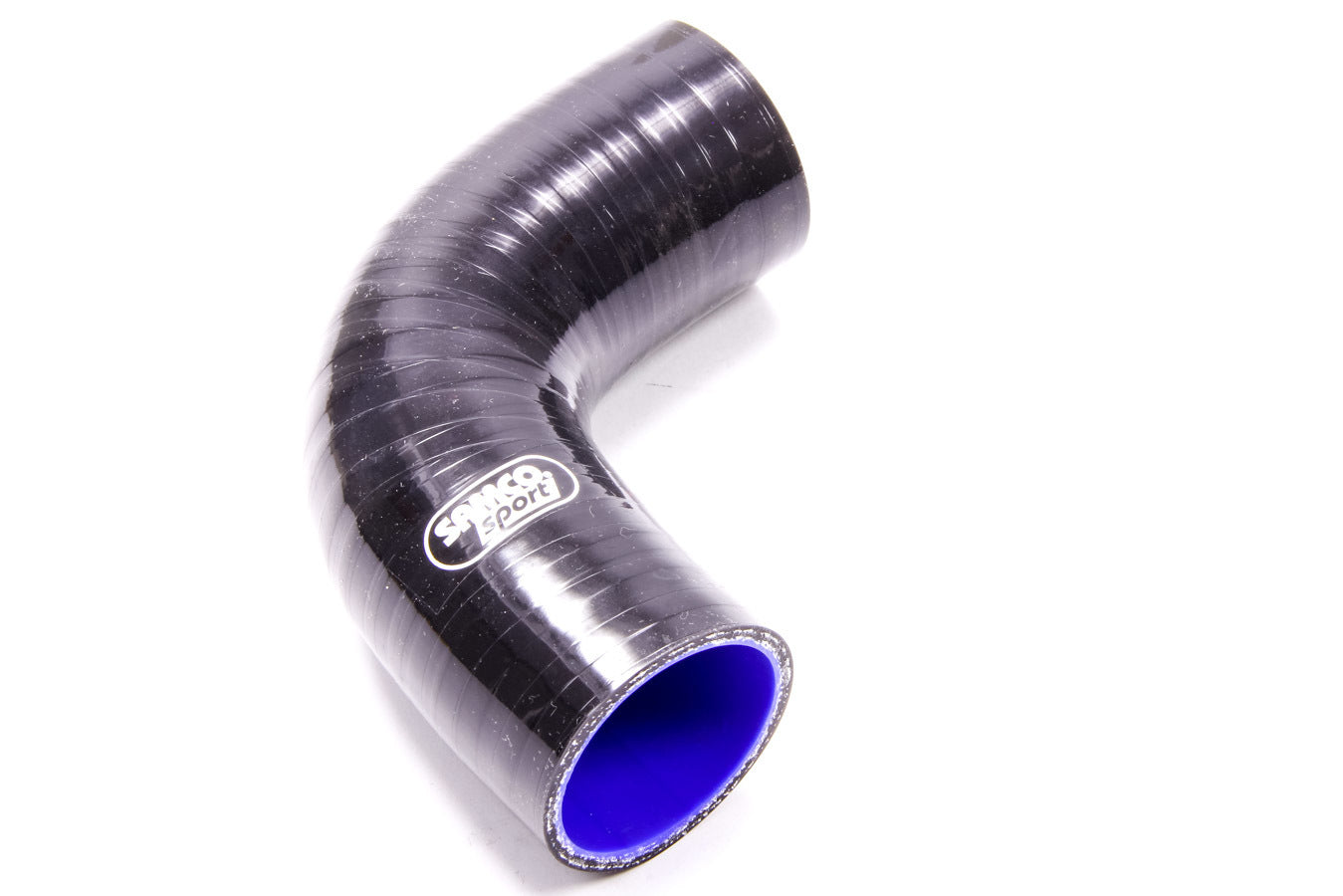 Samco Sport  1-3/4in 90Deg Elbow Hose Black  SAME9045BLACK
