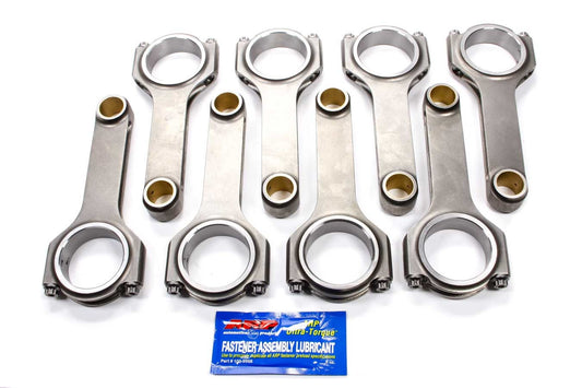 Scat Enterprises BBC 4340 Forged H-Beam Rods 6.385 w/ARP2000 MPN SCA2-454-6385-2200A For Chevy