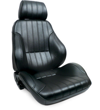 Scat Enterprises Rally Recliner Seat - RH - Black Vinyl MPN SCA80-1000-51R