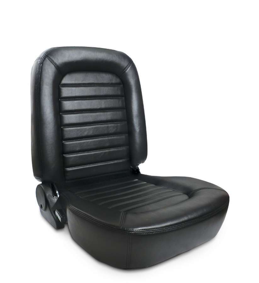 Scat Enterprises Classis Muscle Car Seat - LH - Black Vinyl MPN SCA80-1550-51L