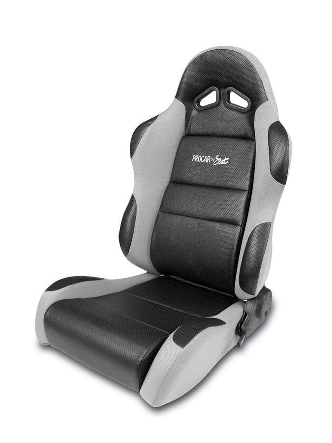 Scat Enterprises Sportsman Racing Seat - Left - Gray Vinyl/Velour MPN SCA80-1605-62L