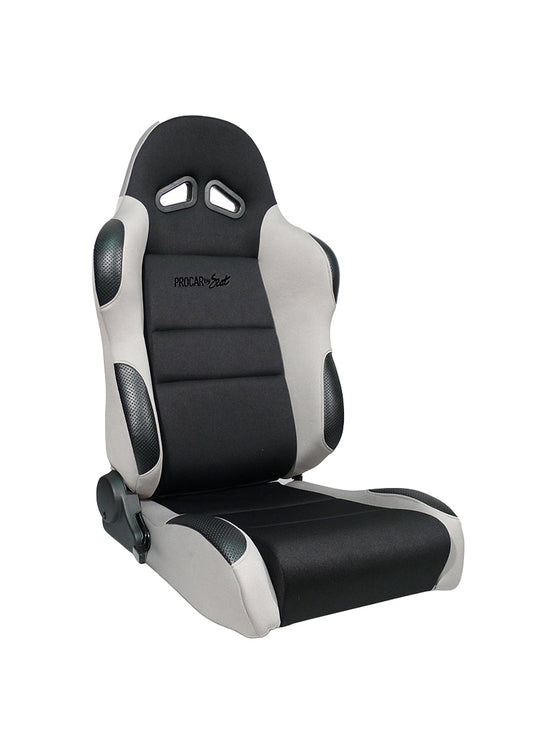 Scat Enterprises Sportsman Racing Seat - Left - Gray Velour MPN SCA80-1606-62L