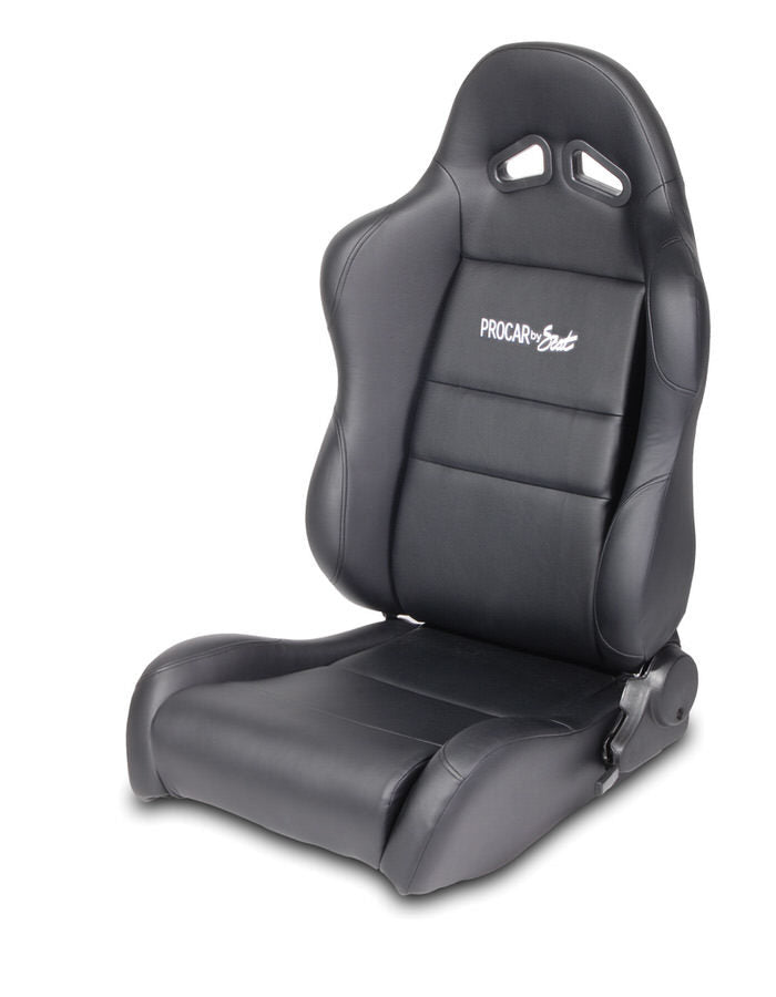 Scat Enterprises Sportsman Racing Seat - Left - Blk Syn Leather MPN SCA80-1610-51L