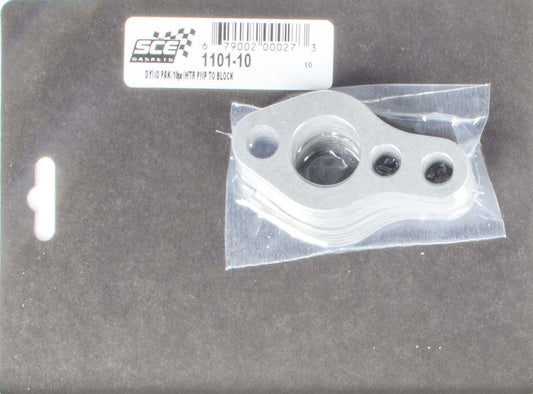 Sce Gaskets SBC Water Pump Gaskets Dyno-Pak (10pr) MPN SCE1101-10 For Chevy