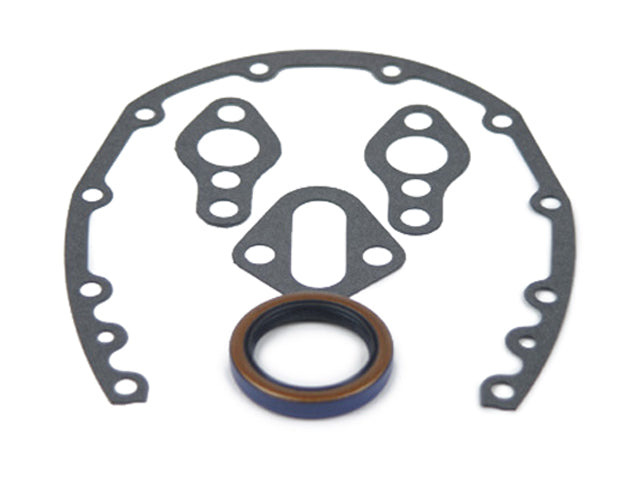 Sce Gaskets  SBC Timing Cover Gaasket Set w/Seal  SCE11103