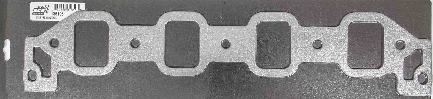 Sce Gaskets BBF Intake Gasket Set - A460 1/8 MPN SCE135106 For Ford