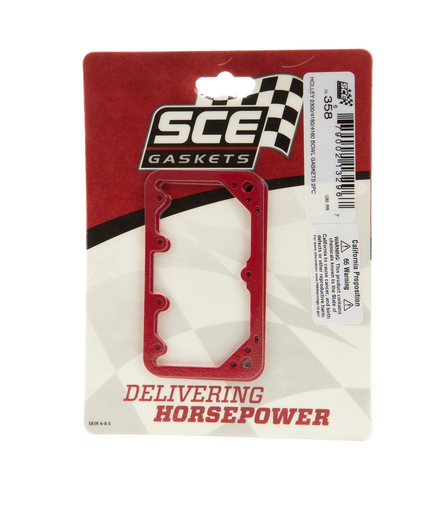 Sce Gaskets  Fuel Bowl Gaskets 2pk Holley 2300/4150/4160  SCE358