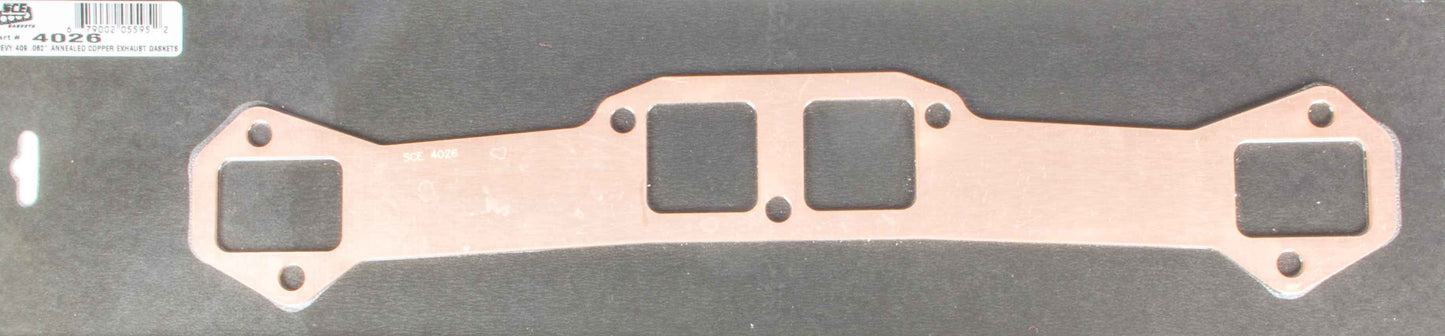 Sce Gaskets Copper Exhaust Gaskets - 409 Chevy MPN SCE4026 For GM