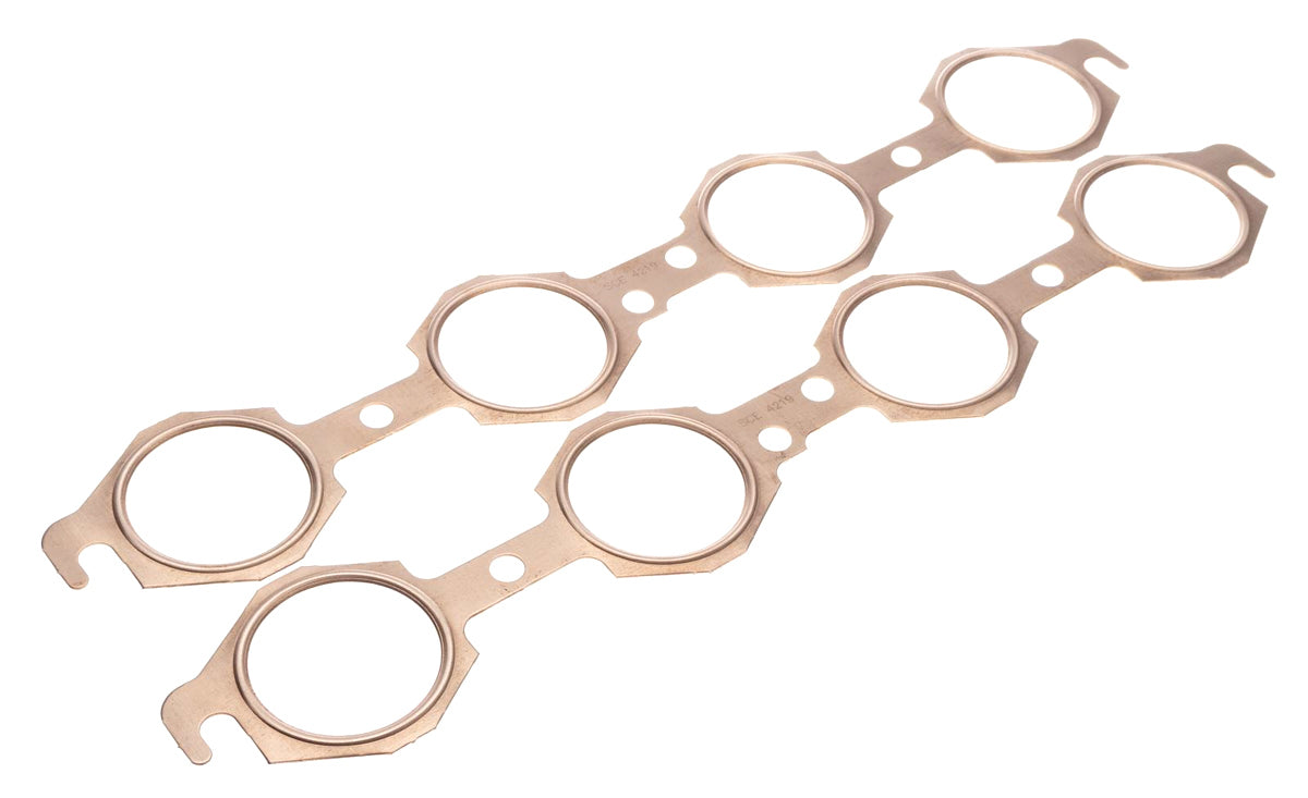 Sce Gaskets Exh Gskt Set Pro-Copper LS1/LS6 2.130 Dia Port MPN SCE4219 For GM LS-Series