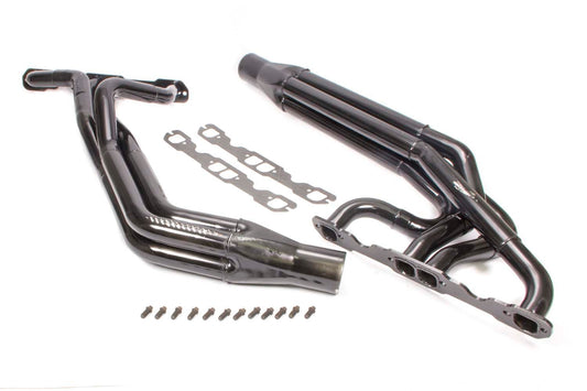 Schoenfeld Dirt Late Model Headers Crate Motor 3 Step MPN SCH181-406LV3GCM-3 For Chevy Dirt Late Model