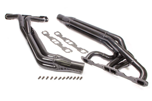 Schoenfeld Dirt Late Model Headers Crate Motor 3 Step MPN SCH181-606LV3GCM-3 For Chevy Dirt Late Model