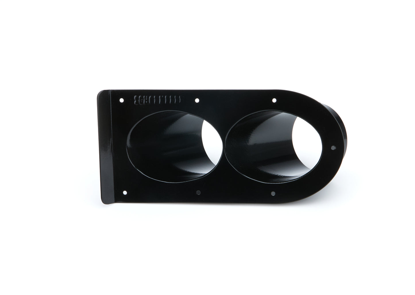 Schoenfeld Tail Pipe Saver 3in Dual 45deg Black MPN SCH300TSB-45-2