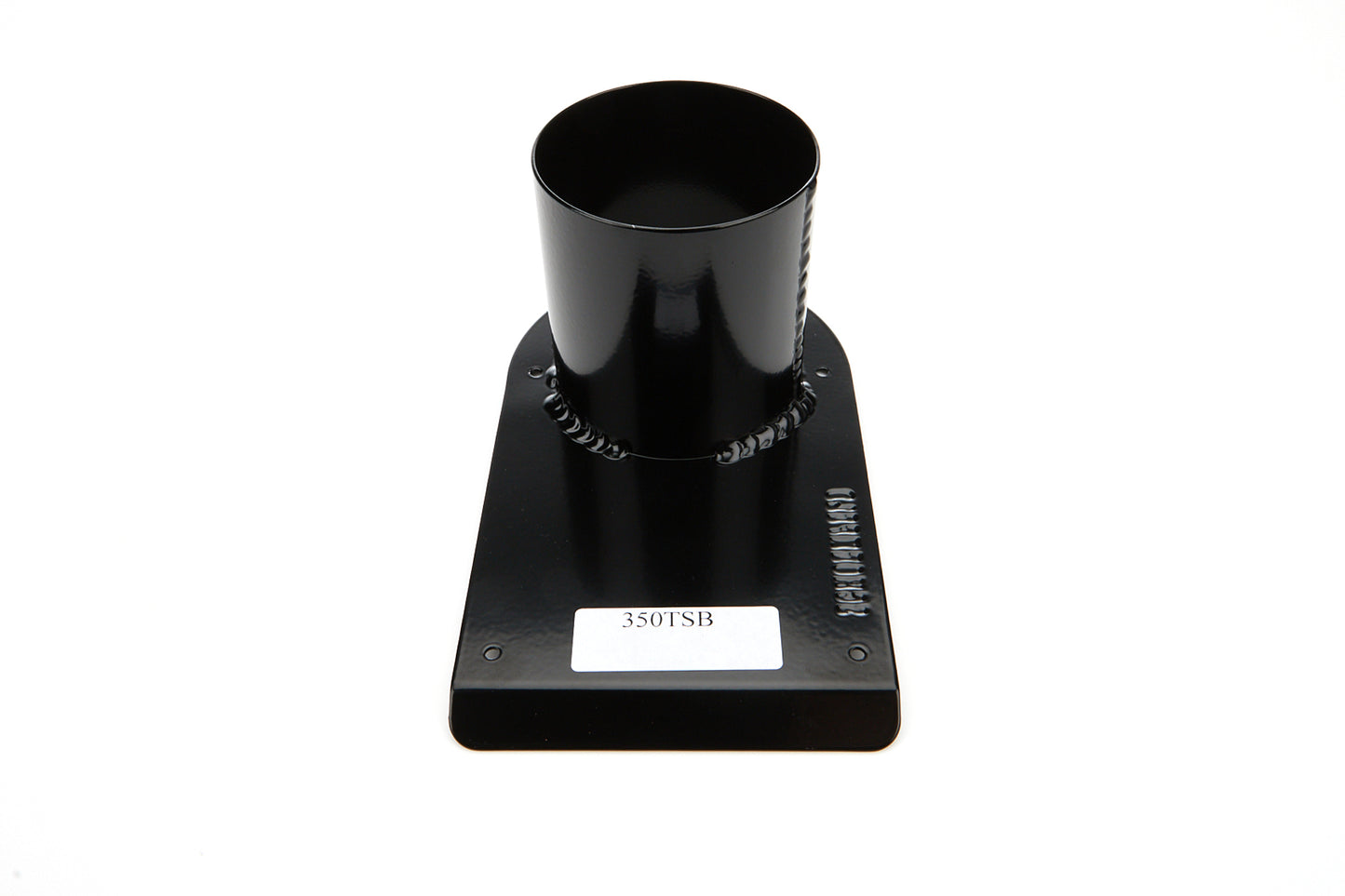 Schoenfeld Tail Pipe Saver 3-1/2in Single Outlet Black MPN SCH350TSB