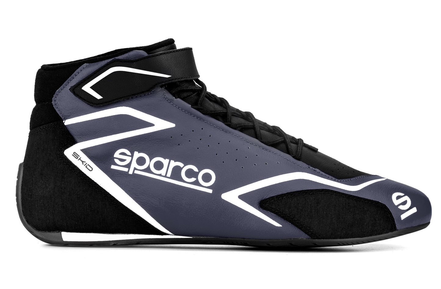 Sparco Shoe Skid Black / Gray Size 10-10.5 Euro 44 MPN SCO00127544NRGR