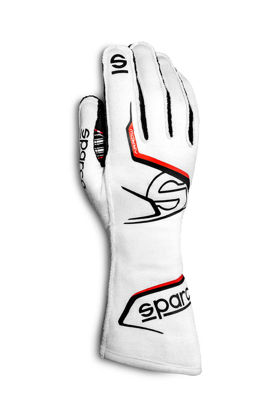 Sparco  Glove Arrow Large White / Black  SCO00131411BINR