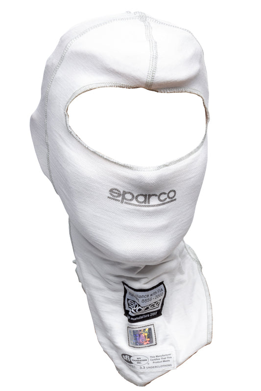 Sparco  Head Sock White   SCO001494BO