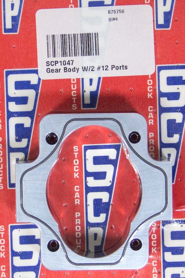Stock Car Prod-Oil Pumps Gear Body W/2 #12 Ports 1.450 MPN SCP1047