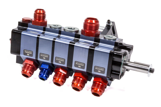 Stock Car Prod-Oil Pumps 5 Stage Dry Sump Pump Bert/Brinn Mount Rear Dr MPN SCPBT-205A