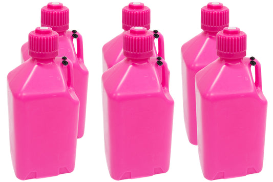 Scribner  Utility Jug - 5-Gallon Glow Pink - Case 6  SCR2000GP-CASE