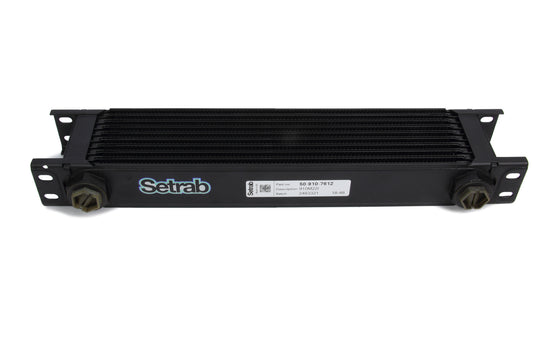 Setrab Oil Coolers Series-9 Oil Cooler 10 Row w/M22 Ports MPN SET50-910-7612 For Universal use