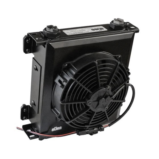 Setrab Oil Coolers Series-3 Oil Cooler - 32-Row w/12-Volt Fan MPN SETFP332S-M22I For Universal use