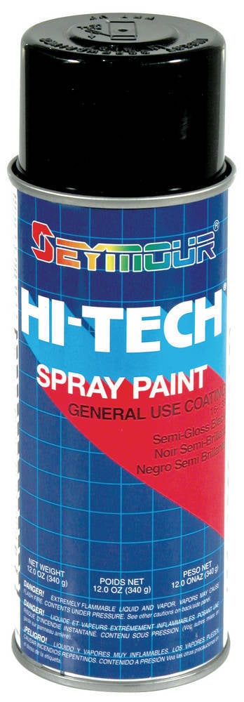 Seymour Paint  Hi-Tech Enamels Semi- Gloss Black Paint  SEY16-139