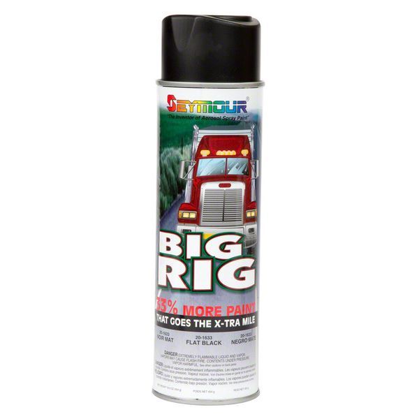 Seymour Paint  Big Rig Flat Black Paint   SEY20-1633