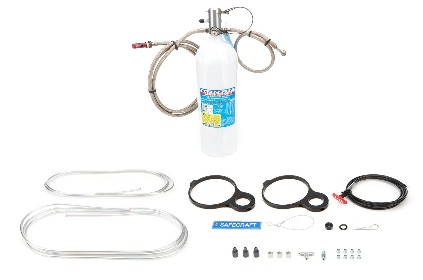 Safecraft Fire System 10lbs LM w/ 1.75in Bracket Auto/Man MPN SFCLM10JHK-175-21-85B