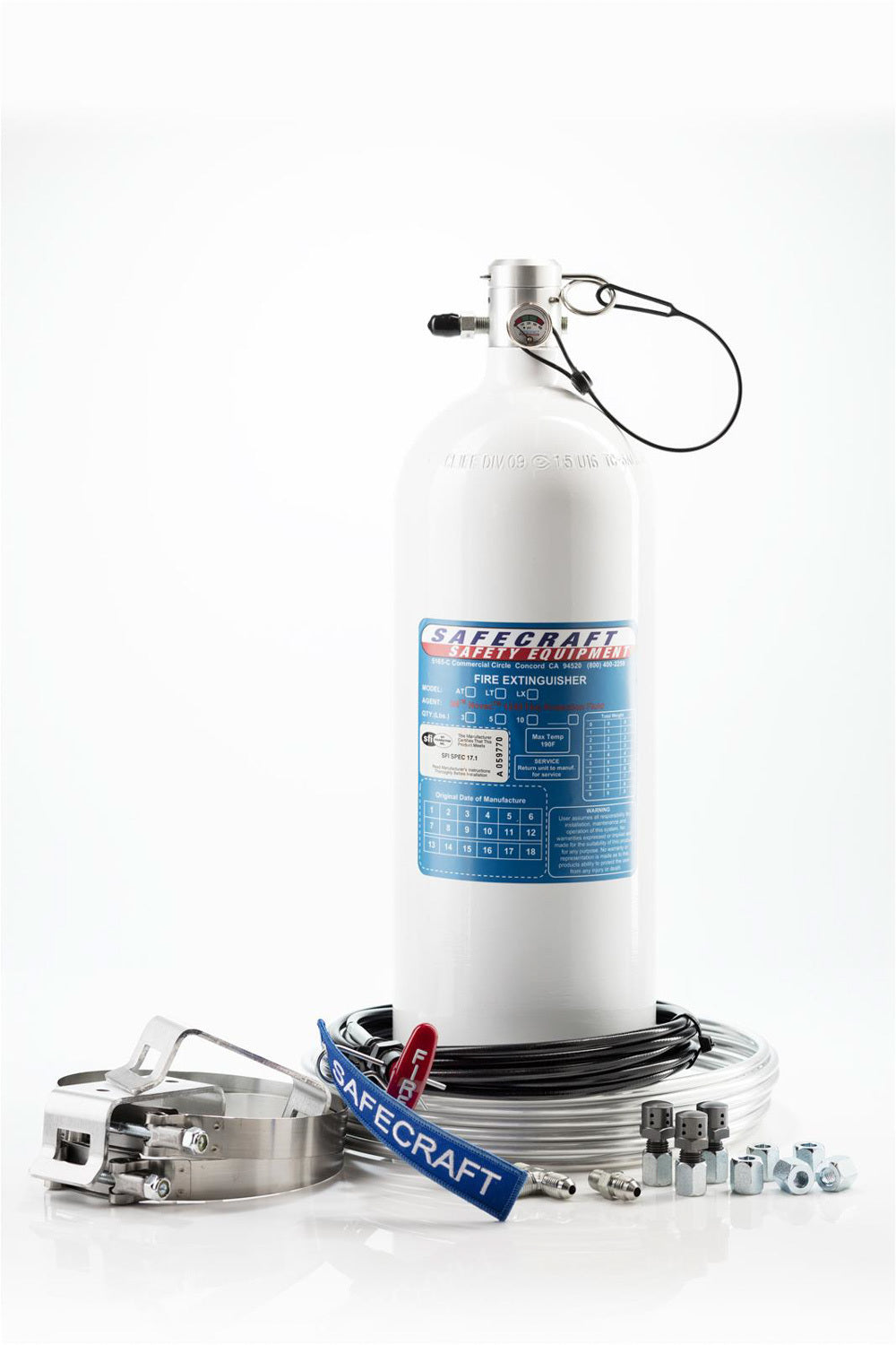 Safecraft 10lb Fire System Pull Cable Novec MPN SFCLT10JAA