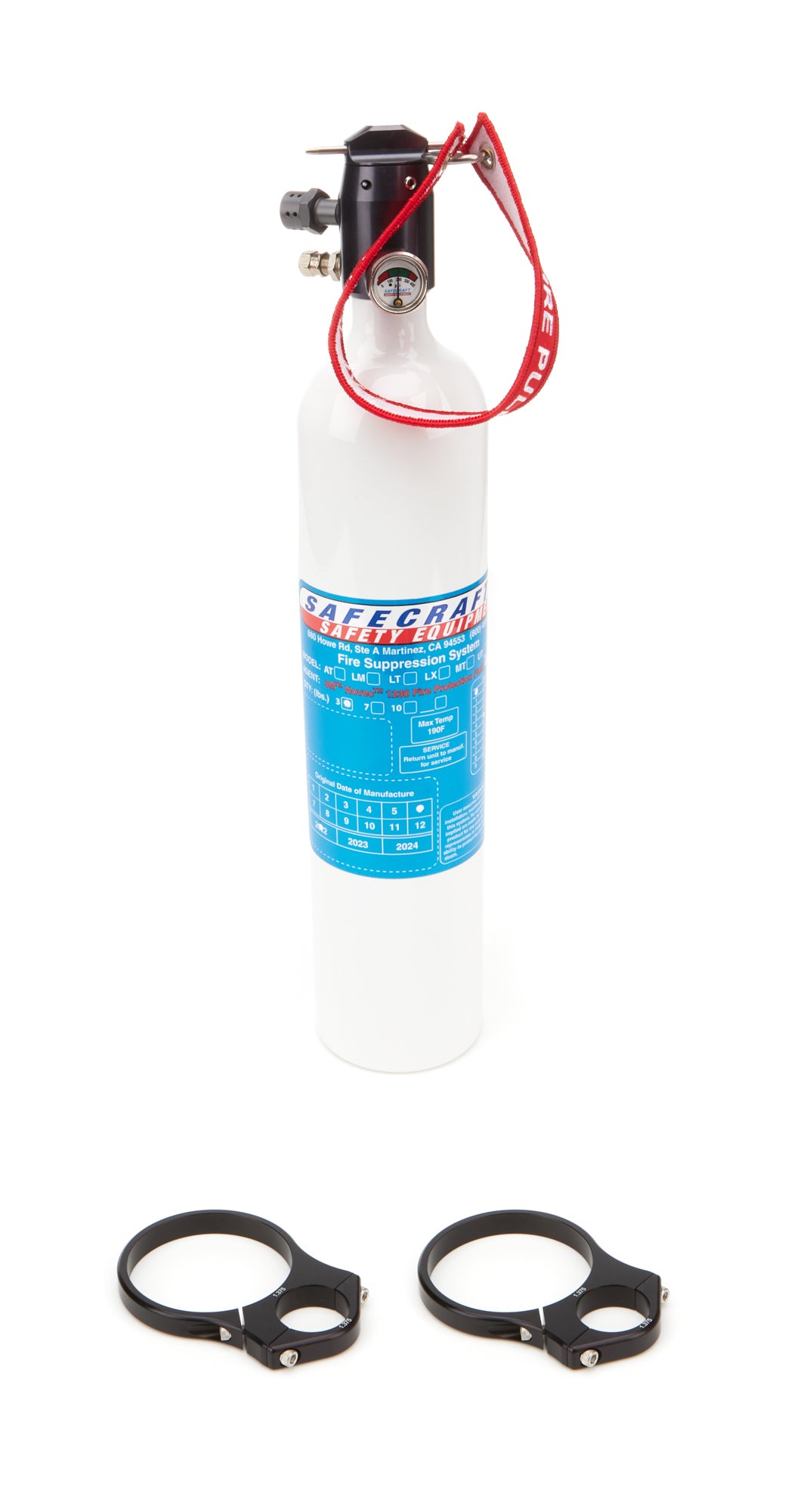 Safecraft Fire Suppression System 3lb Sprint Sys w/Clamps MPN SFCSC3JEK-137