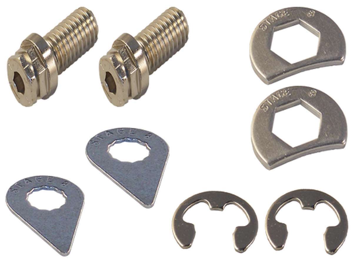 Stage 8 Fasteners  Header Bolt Kit - 6pt. 3/8-16 x 1in (2)  SGE8910A