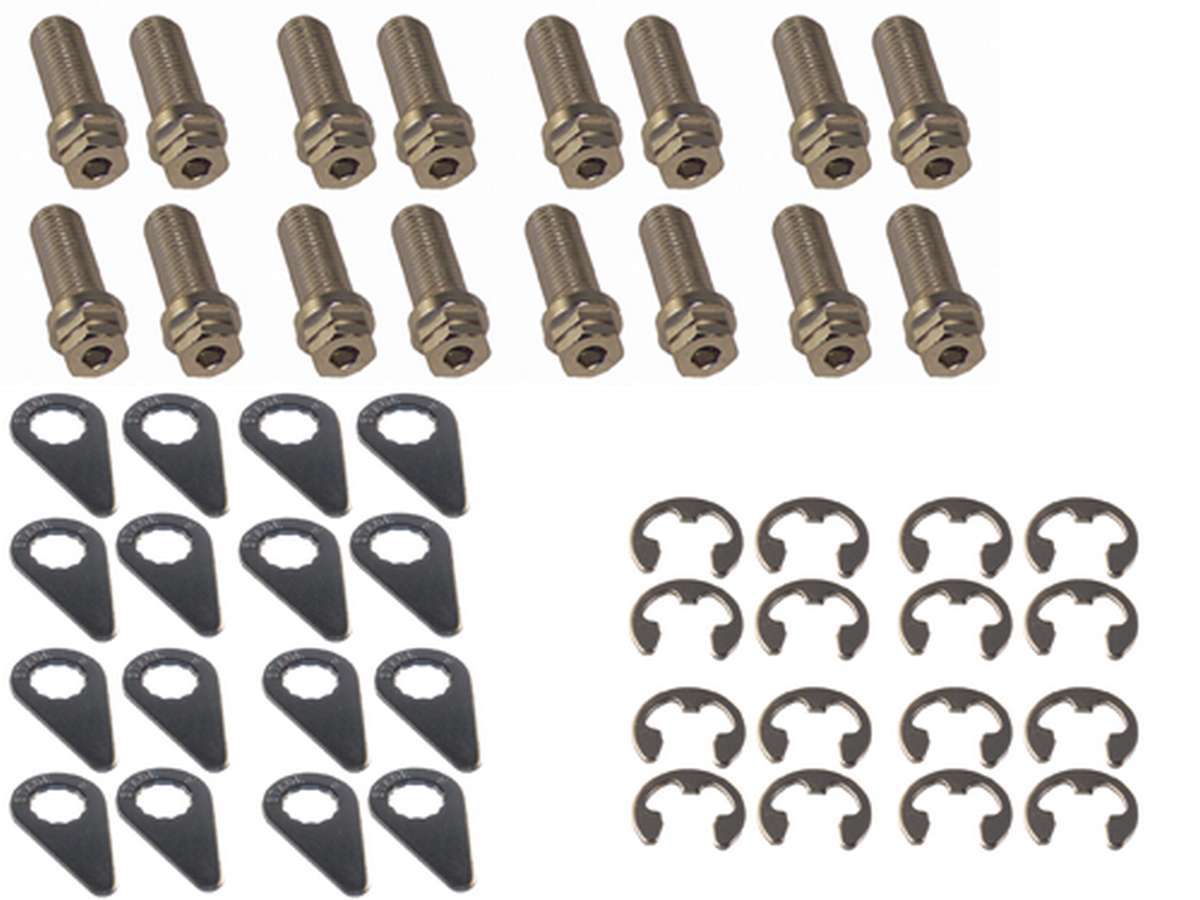 Stage 8 Fasteners Header Bolt Kit - 6pt. 10mm-1.50 x 25mm (16) MPN SGE8914C For Ford Coyote