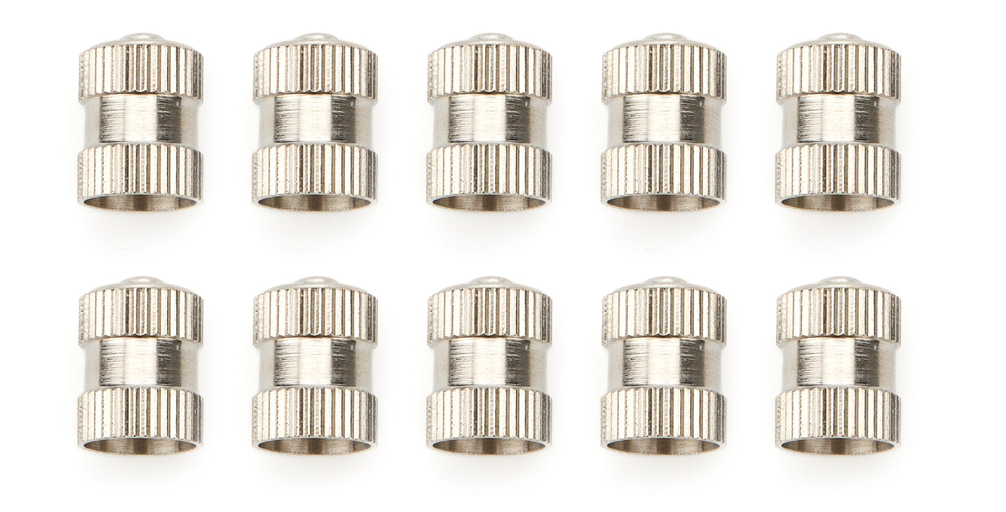 Shurtrax  Valve Stem Cap Stainless Set of 10  SHU80110