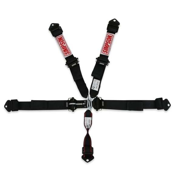 Simpson Safety Harness 5pt LL Pull-Down 2in Lap & Shoulder MPN SIM12LD5WB