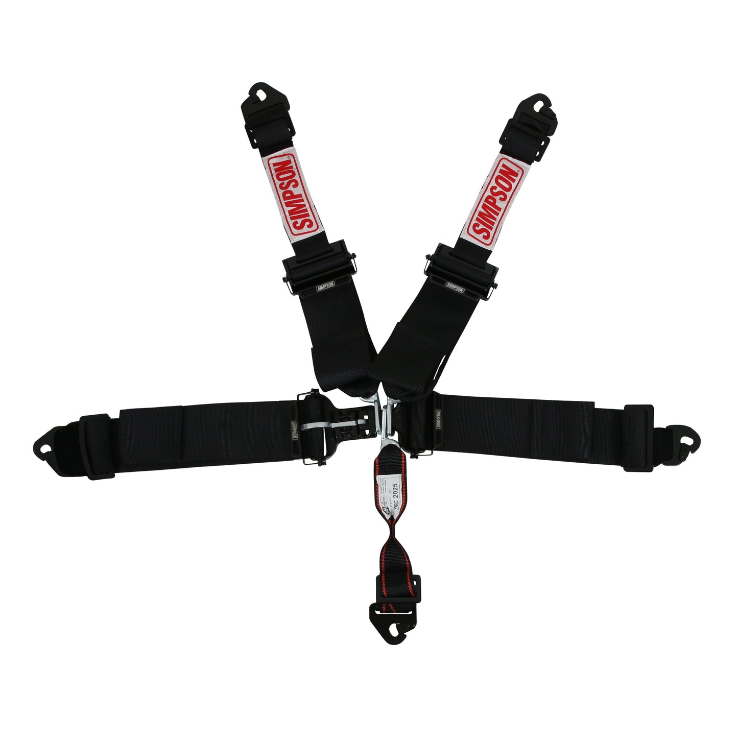 Simpson Safety Harness 5pt LL Pull-Down 3in / 2in Hans Shldr MPN SIM132LD5WC
