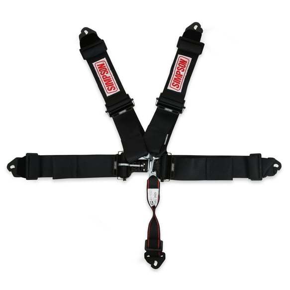 Simpson Safety  Harness 5pt LL Pull-Down 3in Lap & Shoulder  SIM13LD5WC