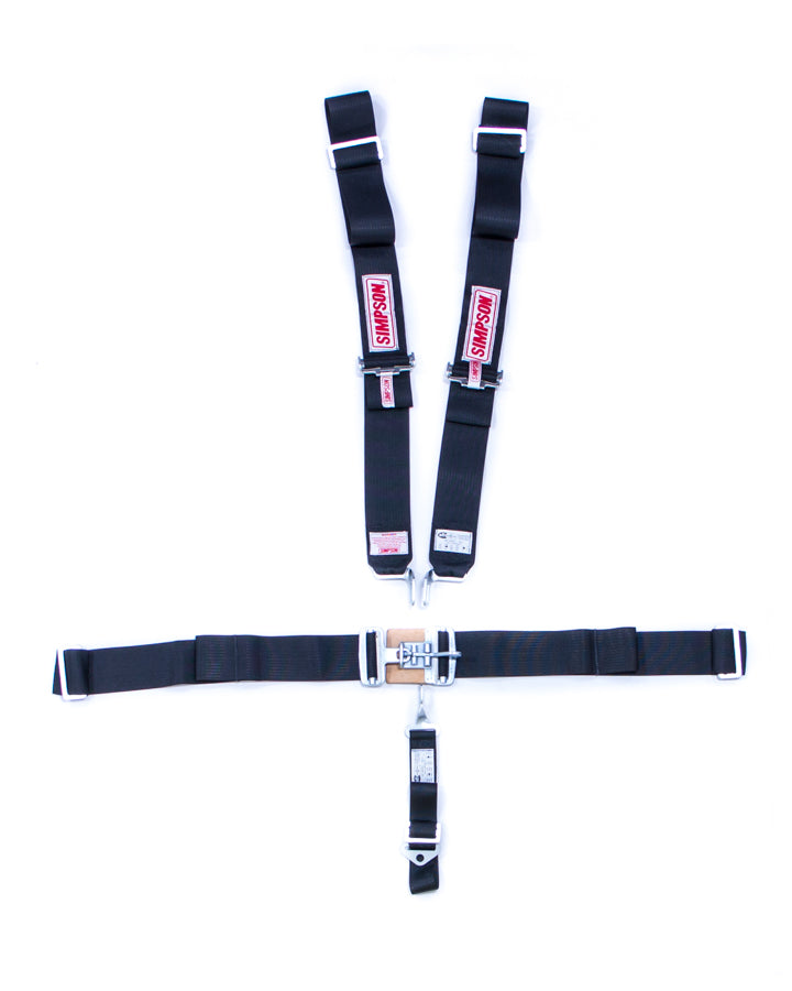 Simpson Safety  5-PT Harness System FX P/D W/A Ind 62in  SIM29072BK