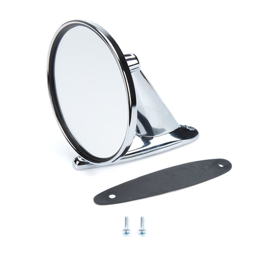 Specialty Products Company  Chrome Mirror Car Side Universal 4.75in Round  SPC8222