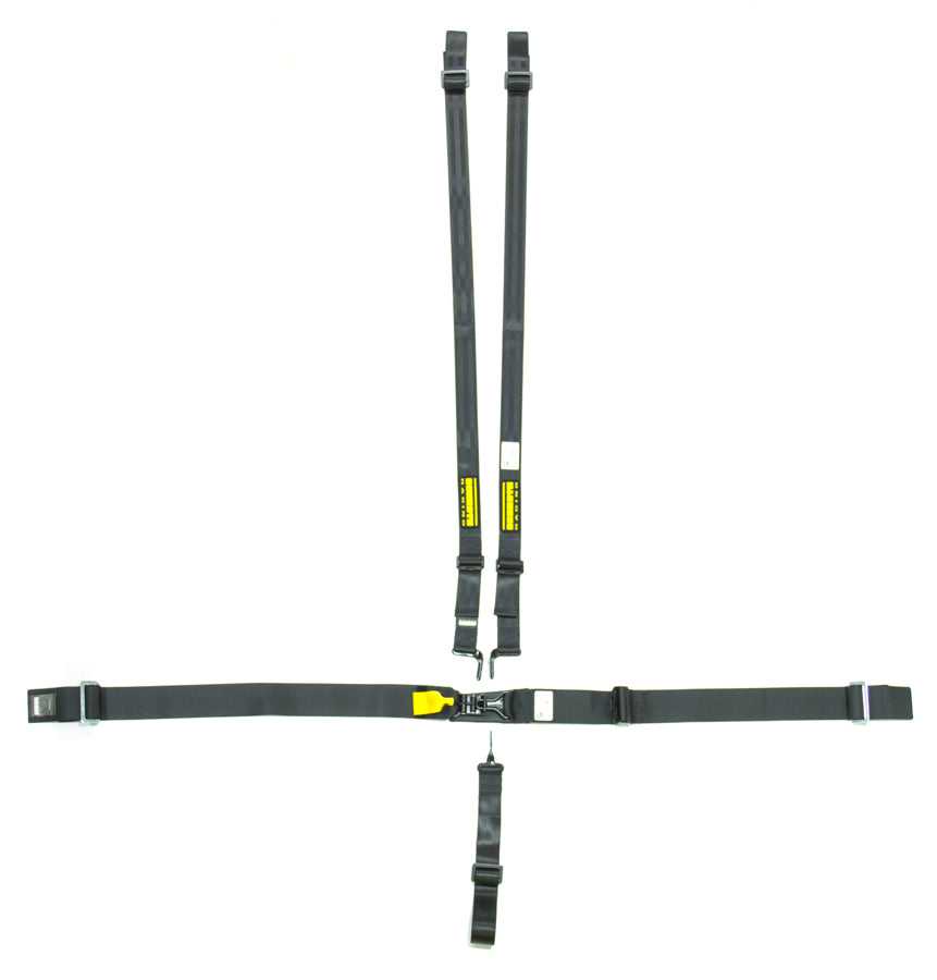 Schroth Racing 5pt Harness System SFI LatchLink Black HANS MPN SRBSR71050H