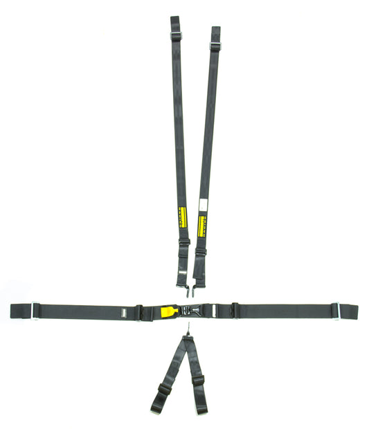 Schroth Racing 6pt Harness System SFI LatchLink Black HANS MPN SRBSR71760H