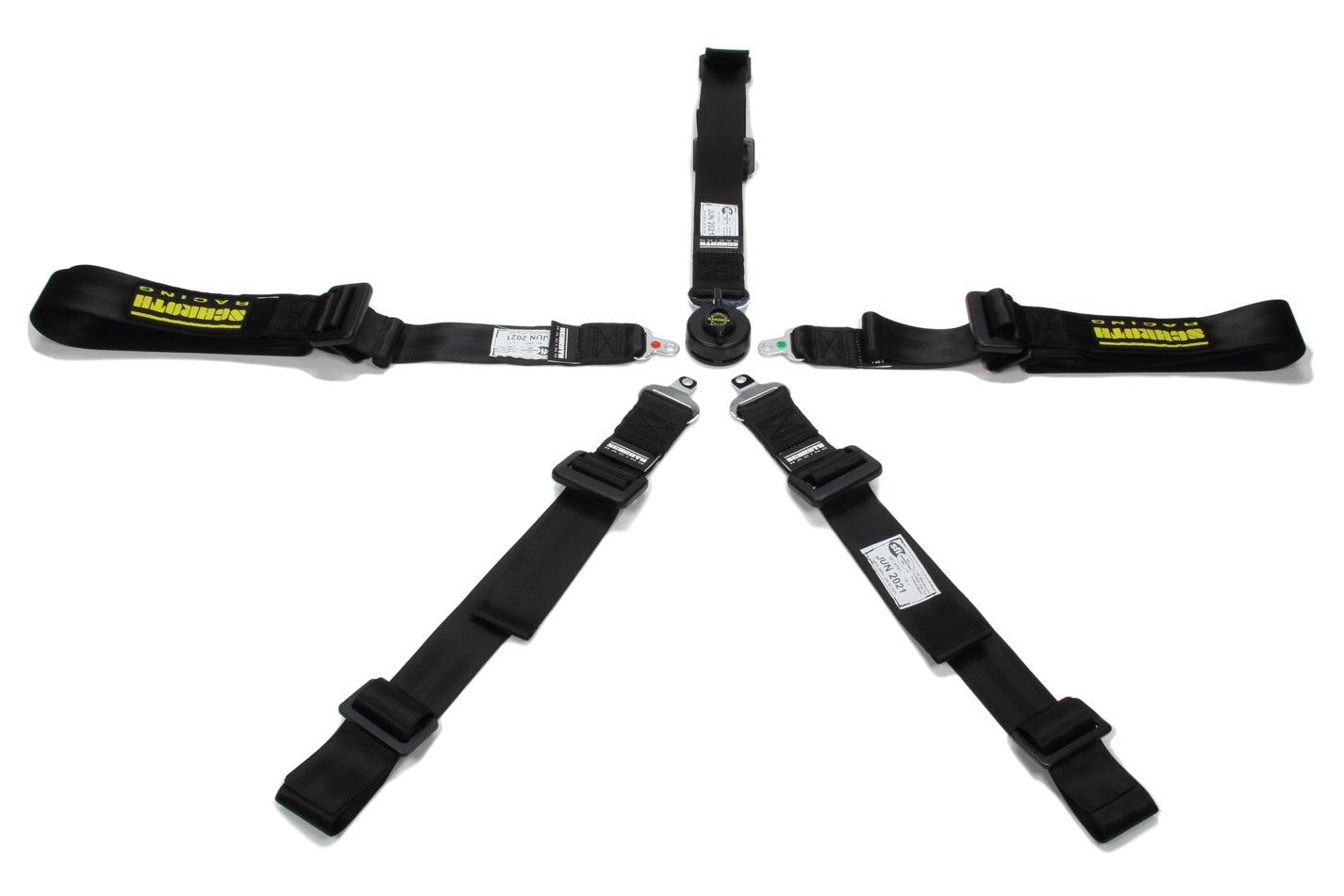 Schroth Racing  5pt Harness Profi 2x2 Pull-Up Lap  SRBSR91152PUO-5