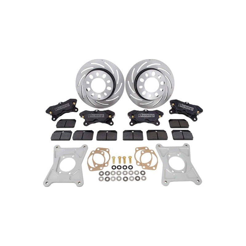 Strange Rear Brake Kit Ford 8.8 Mustang w/Soft Pads MPN STGB1714WC For Ford