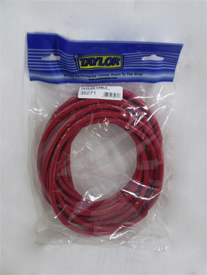 Taylor/Vertex 30' Spool 8mm Red Spiro Wound Plug Wire MPN TAY35271