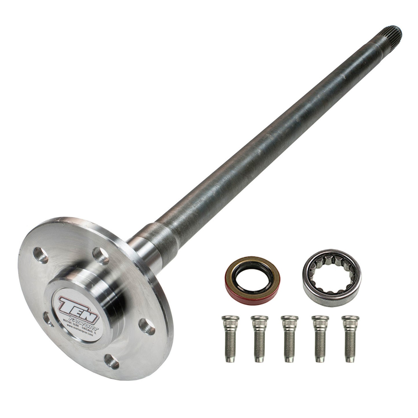 Ten Factory 65-72Camaro Axle 8.2/8.5 28 Spline 29.62in 5x4.75 MPN TENMG27121 For GM A-Body, F-Body 1965-72