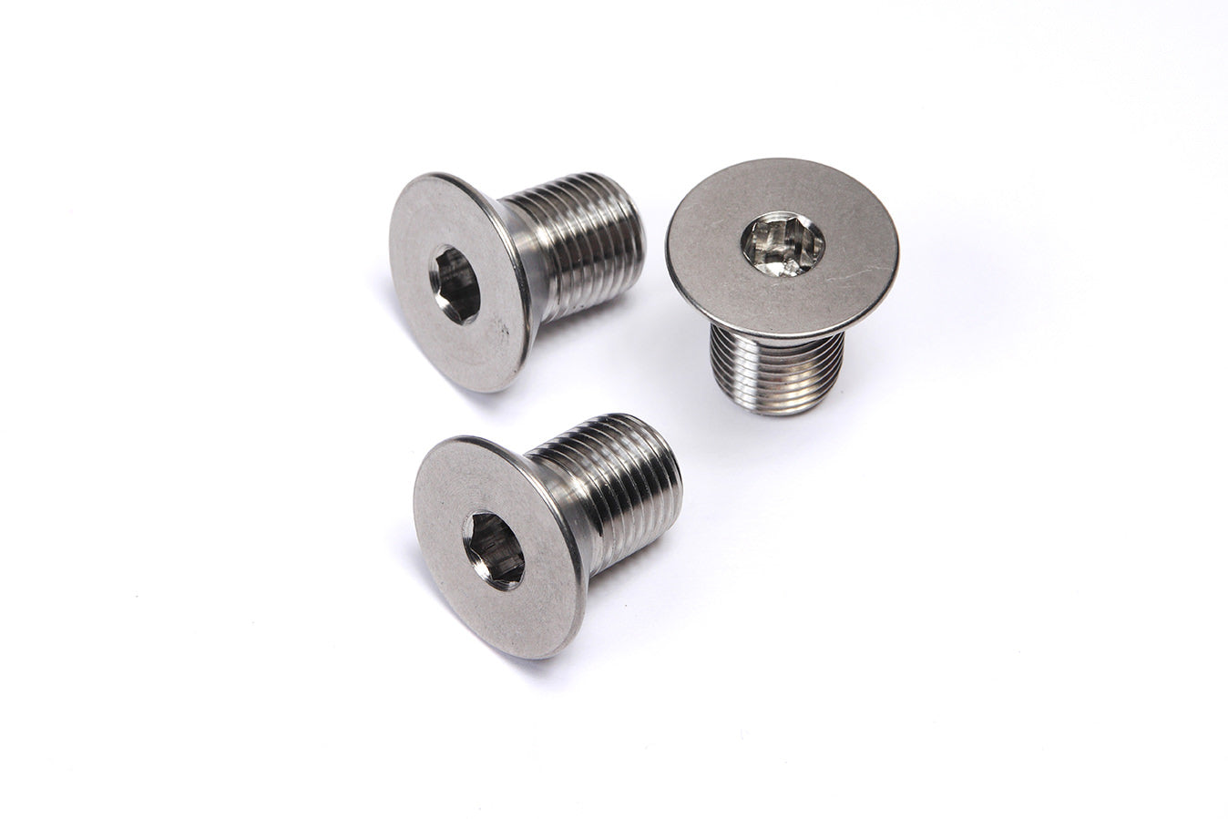 Ti22 Performance Front Rotor Bolts 3pcs Titanium 1/2inx20 1in MPN TIP1080