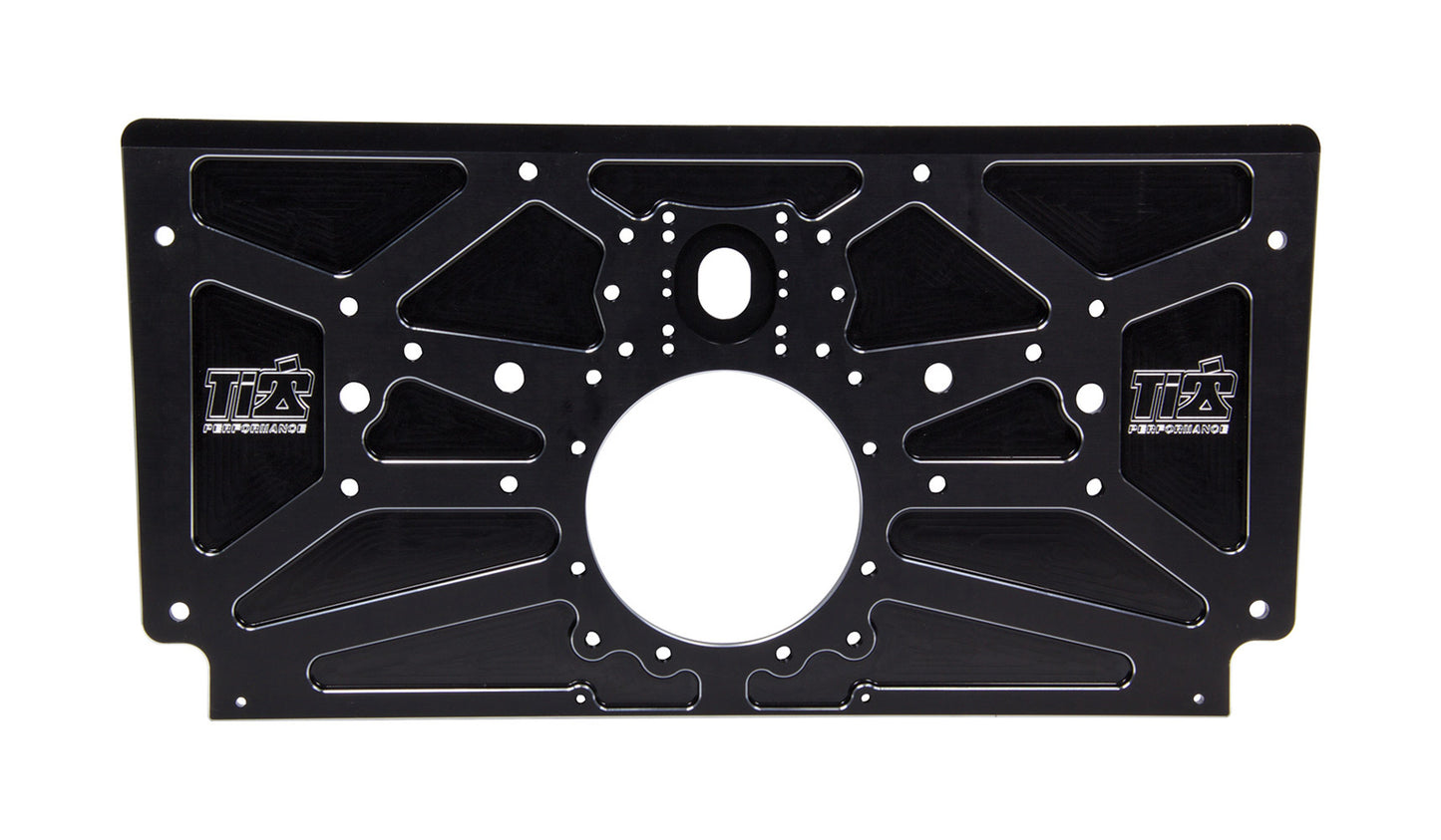 Ti22 Performance Sprint Rear Motor Plate Black MPN TIP5004 Sprint Car