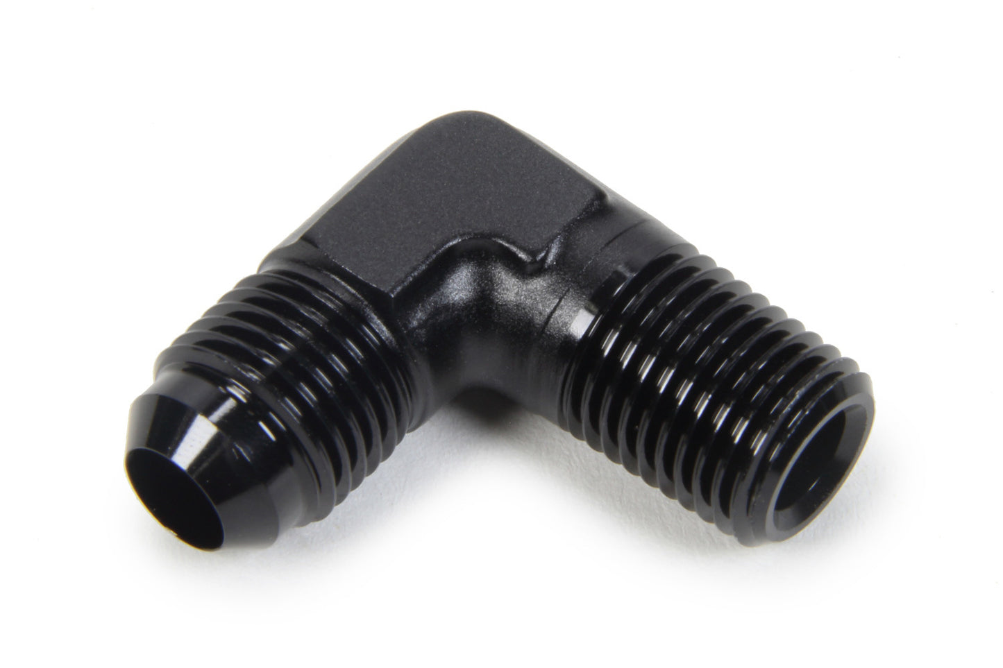 Triple X Race Components  AN to NPT 90 Degree #6 x 1/4  TXRHF-99062-BLK